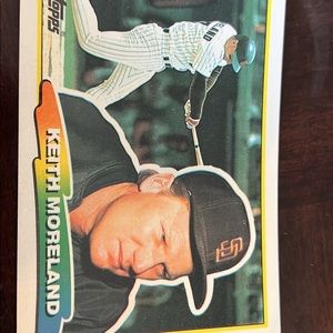 Keith Moreland topps #207